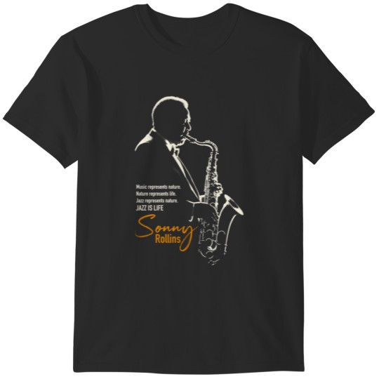 Discover Sonny Rollins silhouette T-Shirts