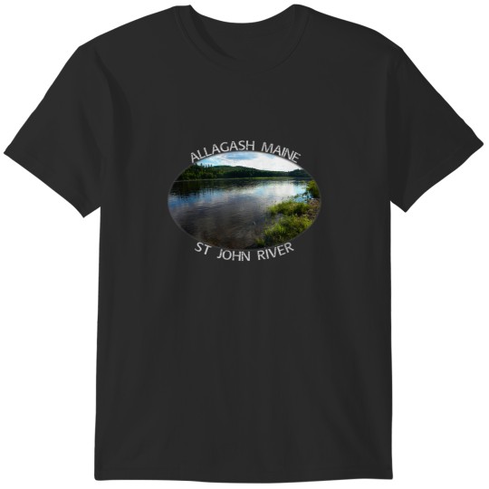 Discover Allagash Maine St John River Old Schoolhouse Roa T-Shirts