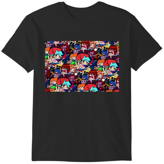 Discover Friday Night Funkin Collage T-Shirts