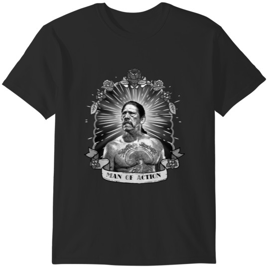 Discover Man of Action - Danny Trejo T-Shirts