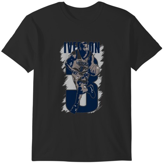 Discover Allen Iverson Georgetown Hoyas T-Shirts