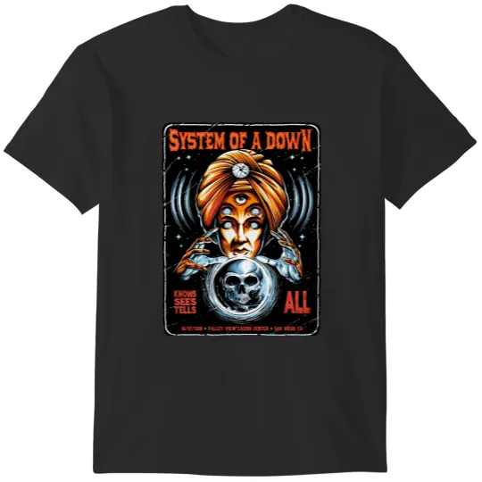 Discover SYSTEM OF DOWN T-Shirts