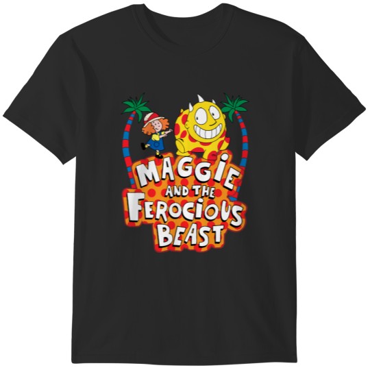 Discover Maggie And The Ferocious Beast Fitted T-Shirts