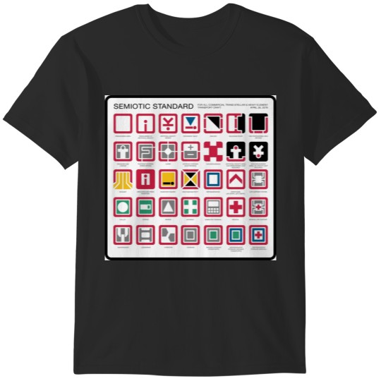 Discover Alien Semiotic Standard T-Shirts