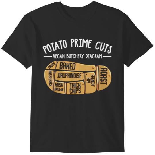 Discover Potato Prime Cuts T-Shirts