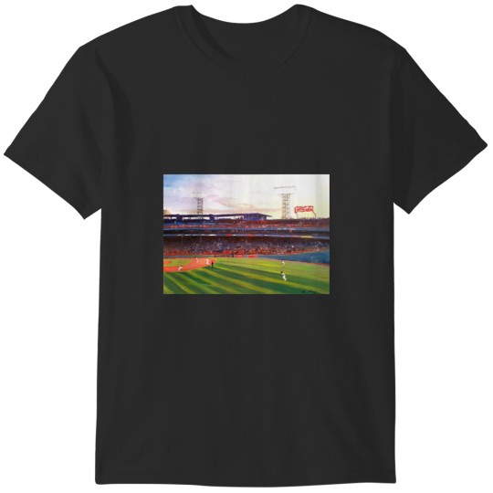 Discover Red Sox field in Boston T-Shirts