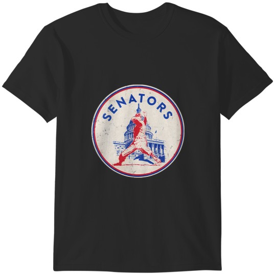 Discover Vintage Washington Senators Logo (Distressed version) T-Shirts
