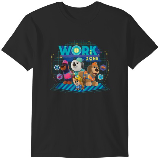 Discover Junior Pupstruction Work Zone Phinny Roxy Luna Tank T-Shirts