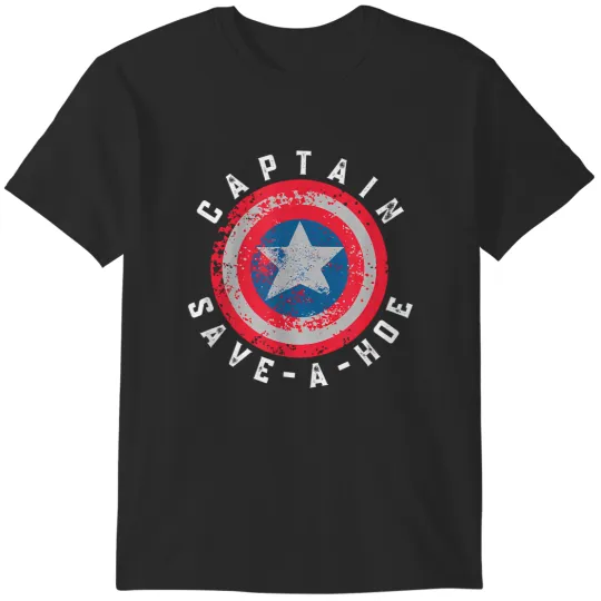 Discover Captain Save A Ho e T-Shirts
