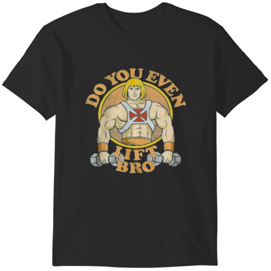 Discover He Man Do you even lift bro T-Shirts