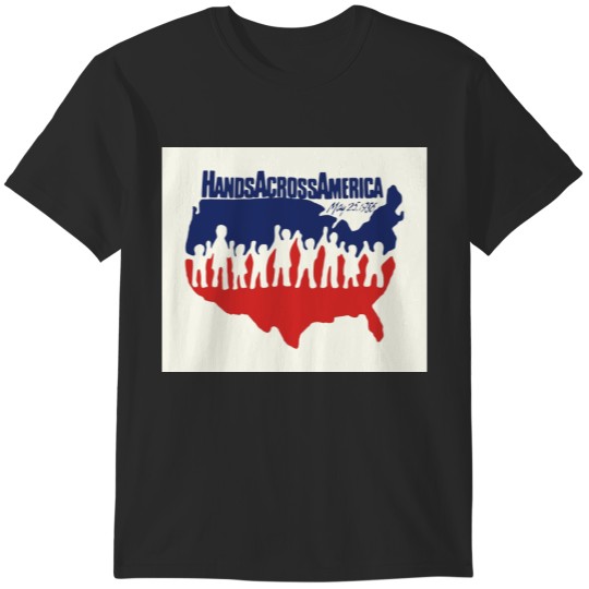 Discover Hands Across America 1986 - Us Movie T-Shirts