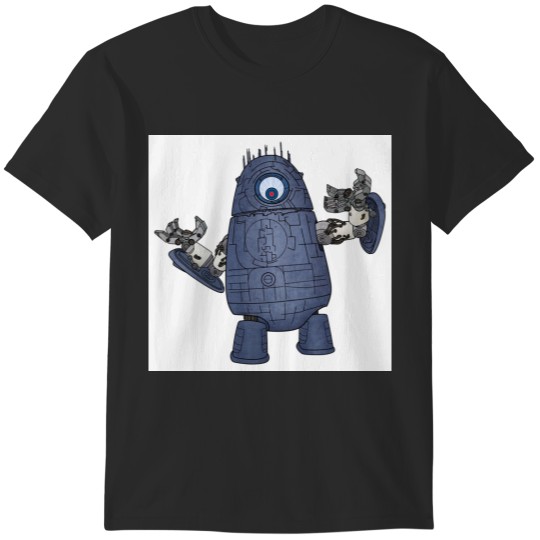 Discover Gallaxhars Giant Robot Character from Monsters vs Aliens T-Shirts