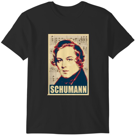 Discover Robert Schumann Black and White T-Shirts