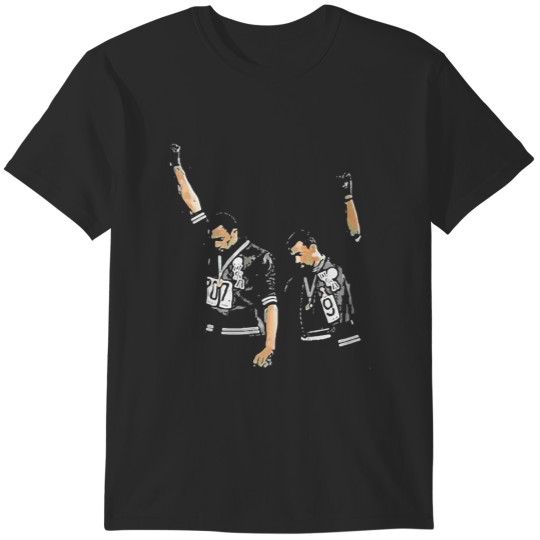 Discover Tommie-Smith-John-Carlos-And-The-1968-Black-Power-Salute BEAUTY T-Shirts
