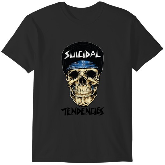 Discover Face skull suicidal tendencies T-Shirts