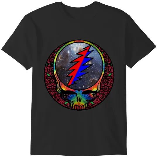 Discover Grateful Steal Your Face Rock music T-Shirts