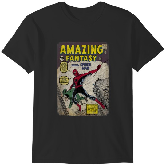 Discover Amazing Fantasy Spider Superhero Comic Classic T-Shirts