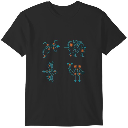 Discover divine beasts blue T-Shirts