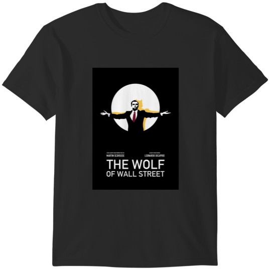 Discover The Wolf of Wall Street - A Wolf in the Shadows T-Shirts