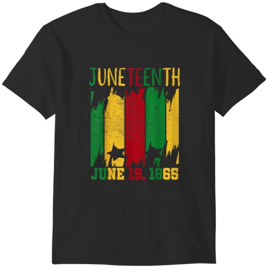 Discover Juneteenth June 19th 1865 Juneteenth Freedom Day T-Shirts