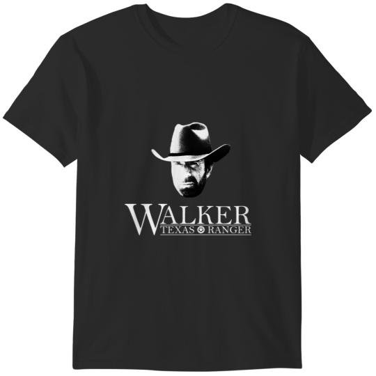 Discover Walker Texas Ranger (Chuck Norris) Head and Logo T-Shirts
