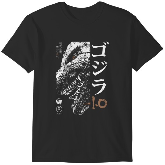 Discover Half Face Black  White Movie Poster T-Shirts