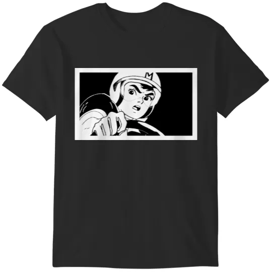 Discover Speed Racer Black and White T-Shirts