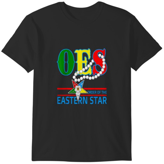Discover Oes Star Necklace Order Of The Eastern Star Moth T-Shirts