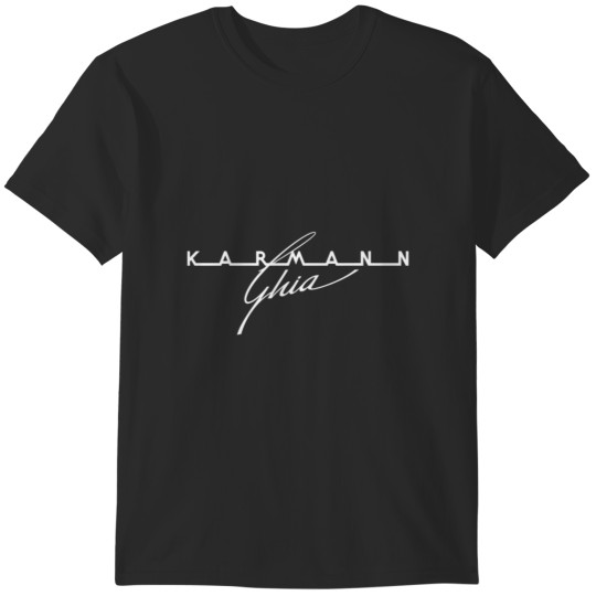 Discover Karmann Ghia script logo T-Shirts