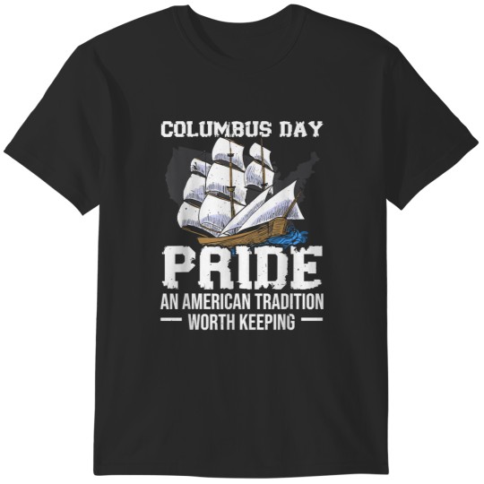 Discover Christopher Columbus Italian American Happy Colu T-Shirts