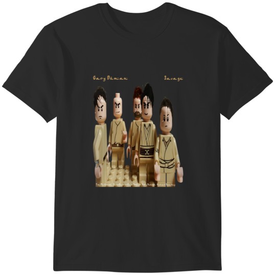 Discover Gary Numan Savage Band Squared T-Shirts