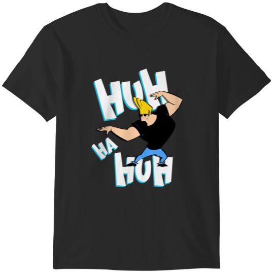 Discover Johnny Bravo Huh Ha Huh T-Shirts
