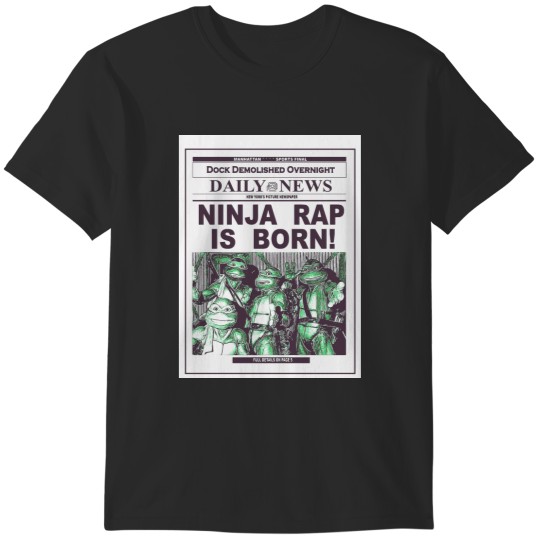 Discover Ninja Rap is born Graphic T-Shirts