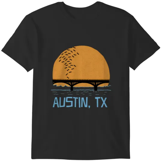 Discover Austin Texas Bat Bridge T-Shirts