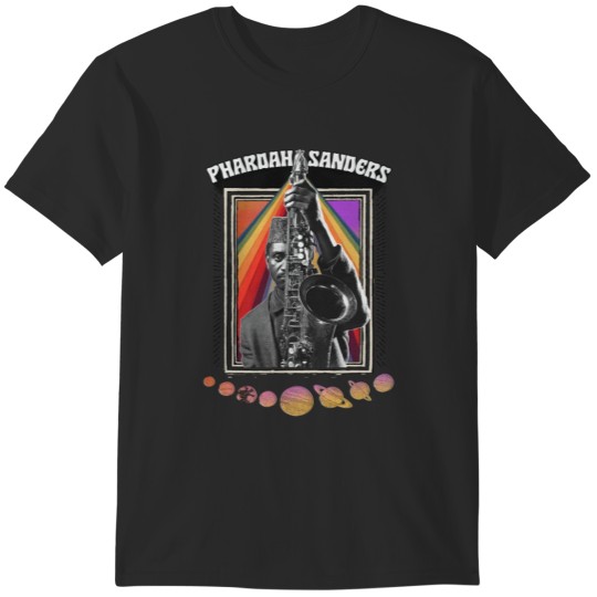 Discover -- PHAROAH SANDERS --- Original Pssychedelic Design T-Shirts