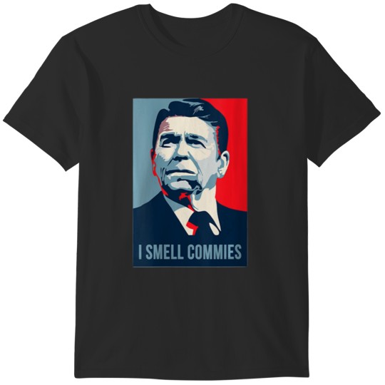 Discover Ronald I smel commes reagan T-Shirts