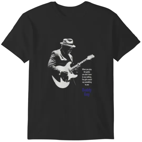 Discover Buddy Guy silhouette T-Shirts