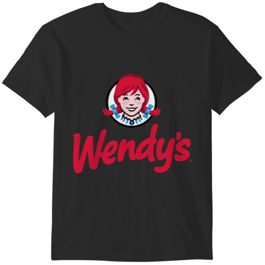 Discover Wendys Fast Food restaurant Logo T-Shirts
