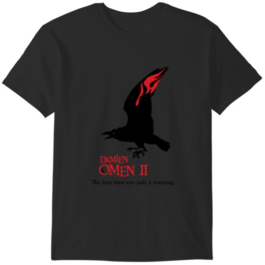 Discover Damien OMEN II psycho T-Shirts