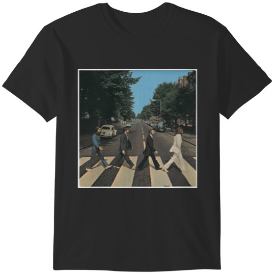 Discover Abbey Road by The Beetles cover T-Shirts