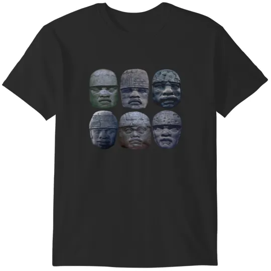 Discover Olmec Heads T-Shirts