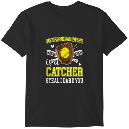 Discover Softball Catcher Grandma Of A Softball Catcher G T-Shirts