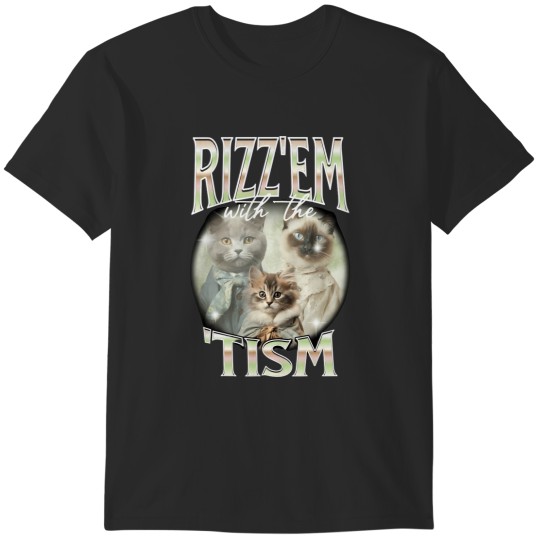 Discover rizz em with the tism cat autistic T-Shirts