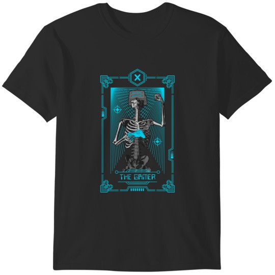 Discover The Gamer X Tarot Card T-Shirts