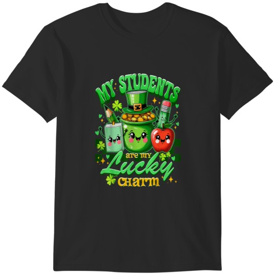 Discover My Students Are My Lucky Charm St Patricks Day T T-Shirts