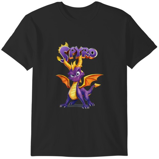 Discover Love Dragons Spyros Graphic Playing Platforms Video Games T-Shirts
