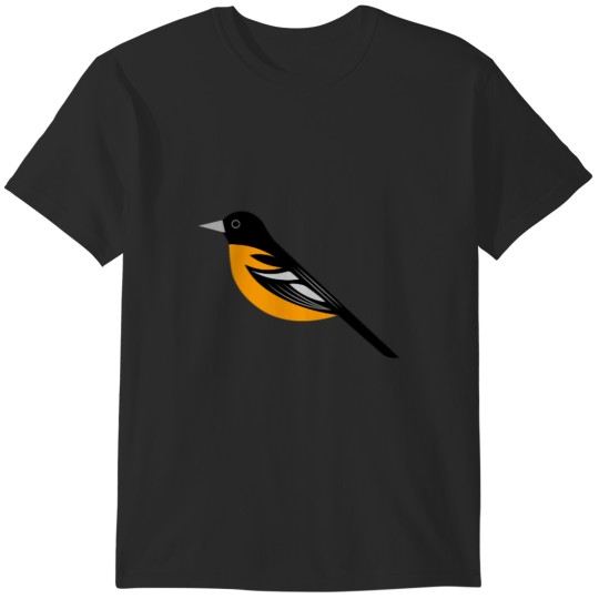 Discover Minimalist Baltimore Oriole Bird T-Shirts