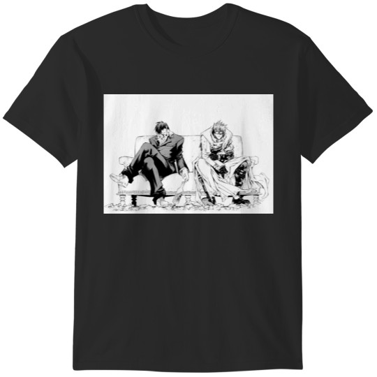 Discover Vash Wolfwood Couch T-Shirts