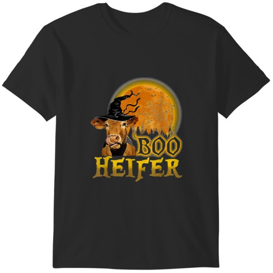 Discover Boo Heifer Ghostt Cow - Ghostt Cow Hallowen Farmer T-Shirts