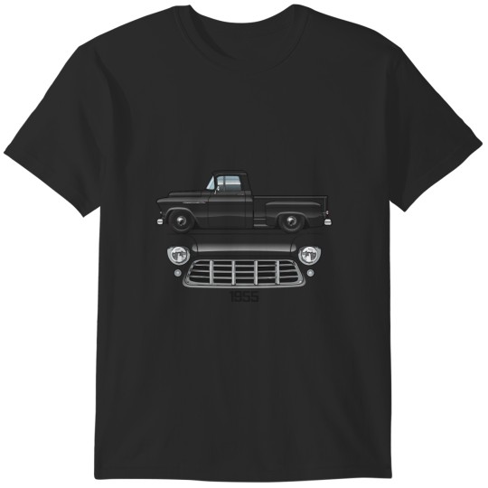 Discover 1955 Truck 1955 Multi Color T-Shirts